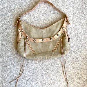 Botkier tan and light pink purse